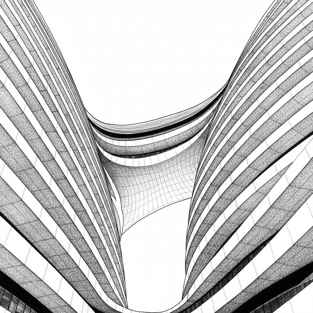 Still life - Ink illustration style